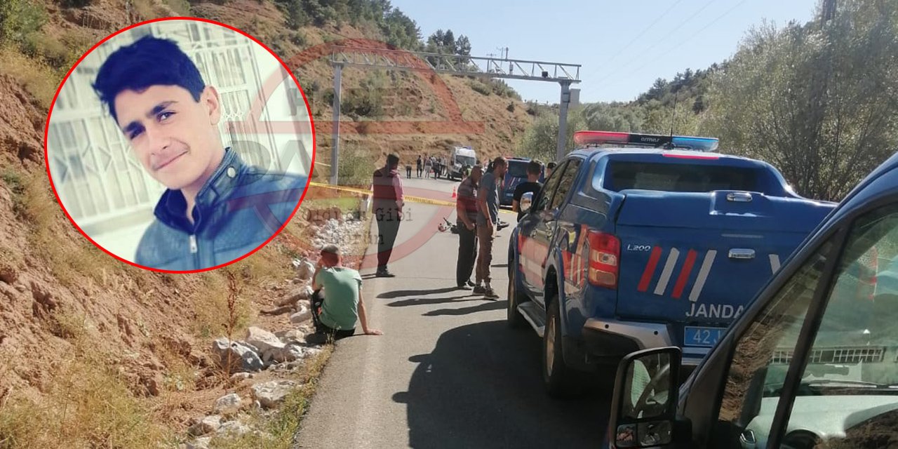 Son Dakika: Konya’da motosikletle bariyere çarpan genç öldü