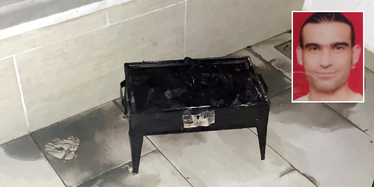 Evde yakılan mangal ateşi öldürdü