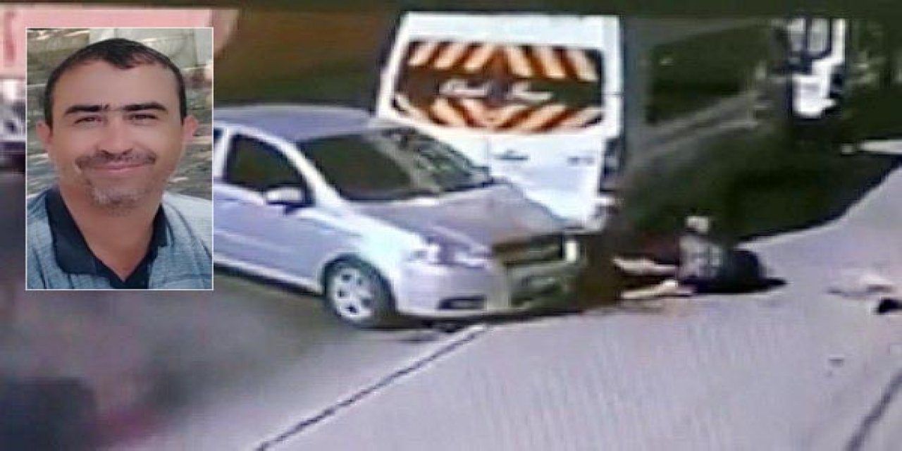 İki aracın arasında kalan adam hayatını kaybetti