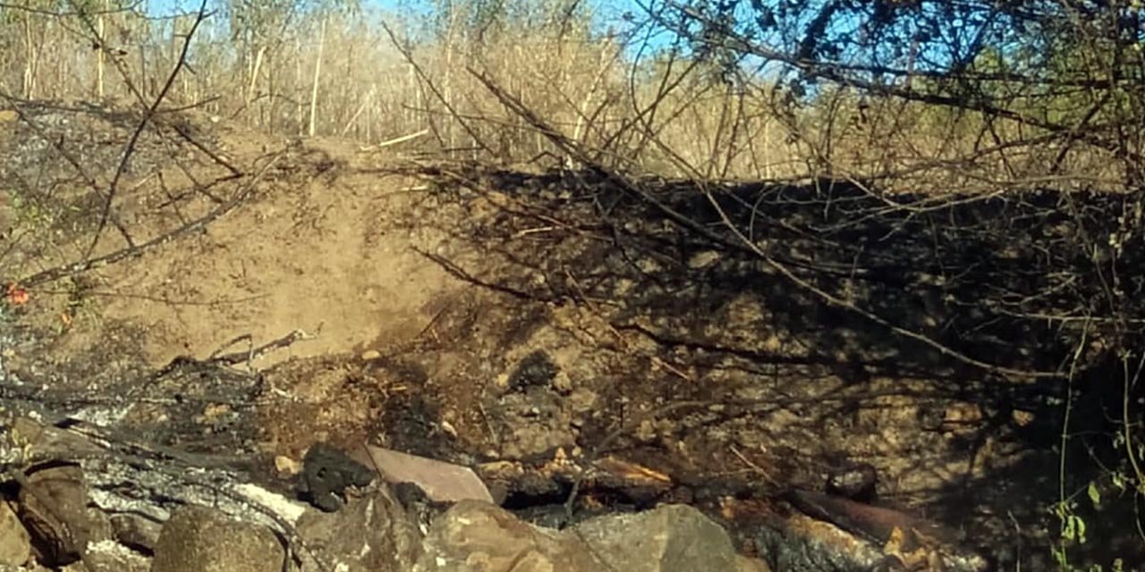 Bahçesindeki otları yakan yaşlı adam alevlerden kaçamadı