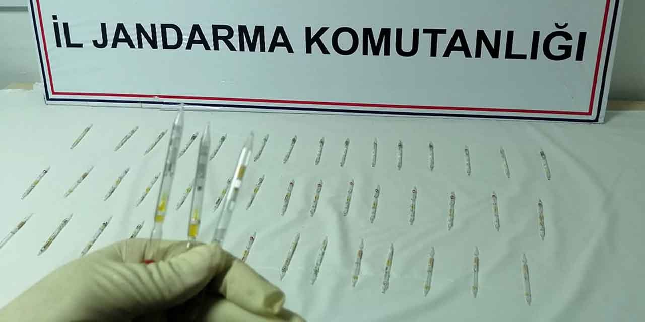 Kısa sürede öldürme etkisine sahip! 45 tüp ele geçirildi