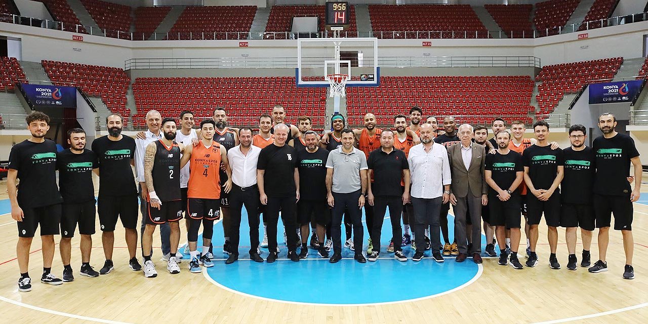 Konyaspor Basket’in ilk 2 haftalık programı belli oldu