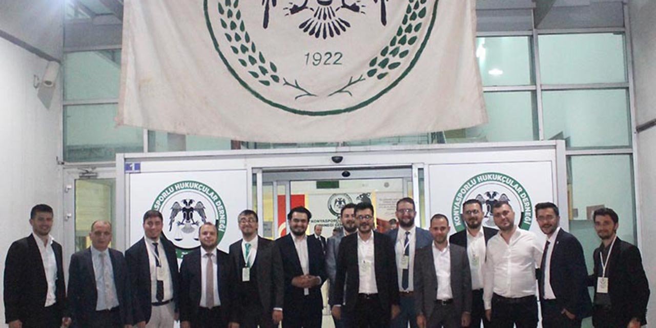 Konyasporlu Hukukçular başkanını seçti