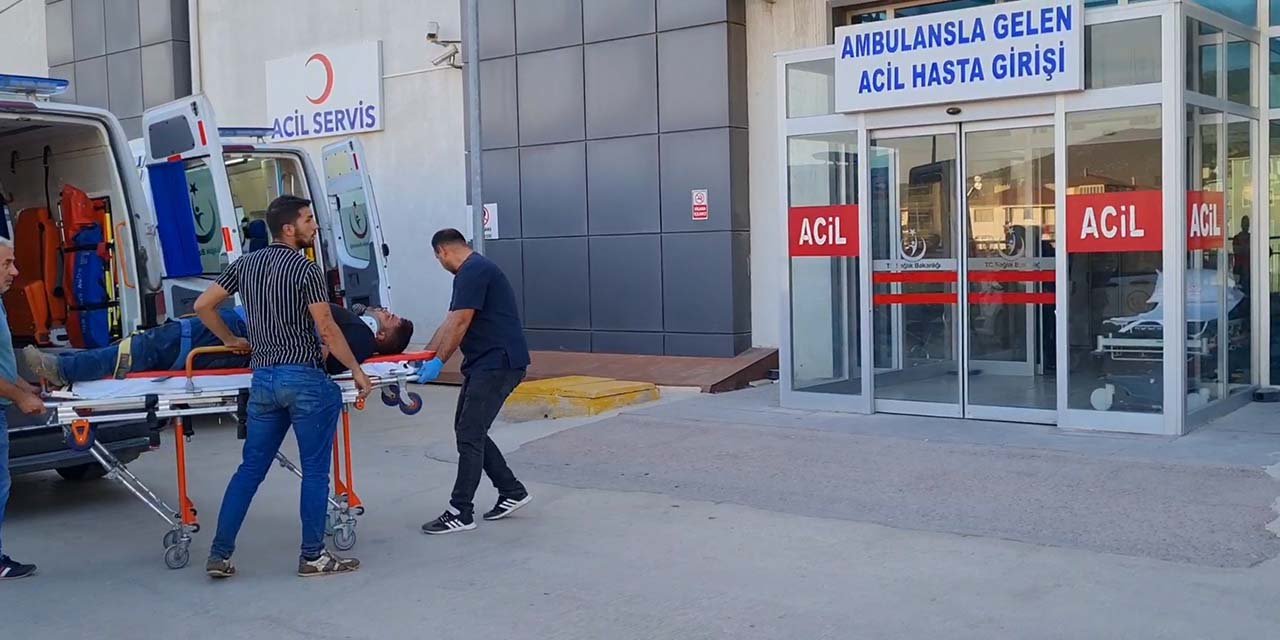 Kamyonet ile hafif ticari araç  çarpıştı: 7 yaralı