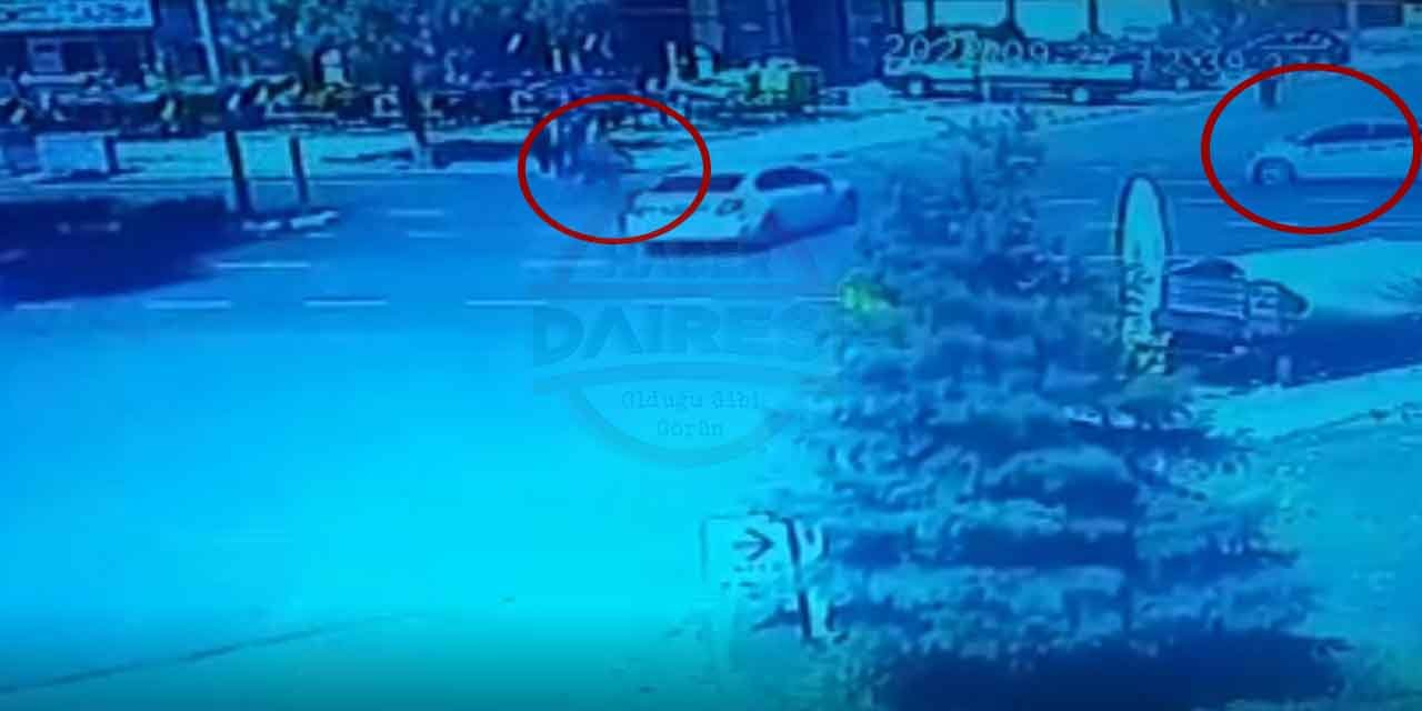 Konya’da koşarak yola fırlayan ortaokul öğrencisine araç böyle çarptı