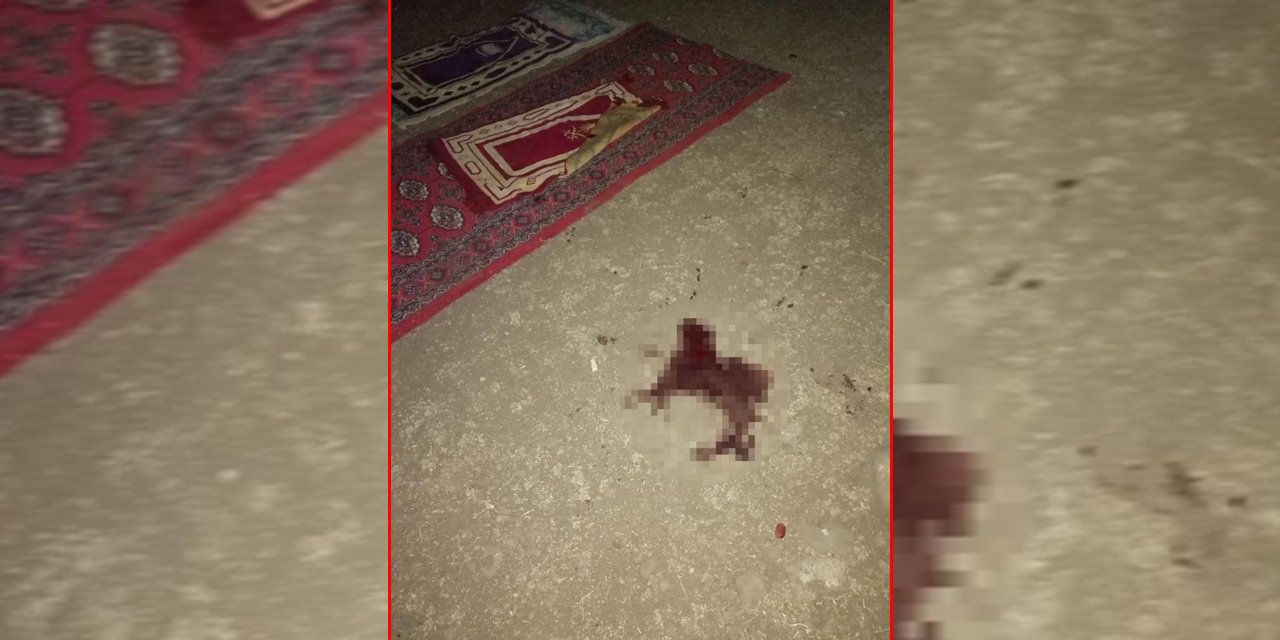 4 el ateş etti! Kayınpeder, damadını namaz kılarken vurdu