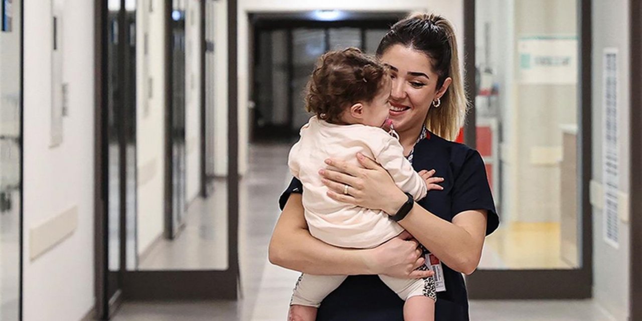 Annesi hastanede terk etmişti! Galya bebek yuvaya gönderildi
