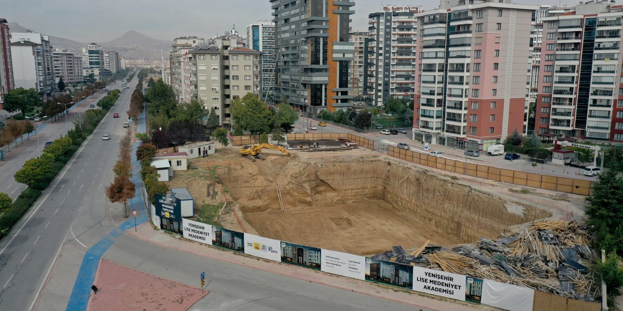 Büyükşehir Belediyesi, Konya’ya yeni Lise Medeniyet Akademisi kazandırıyor