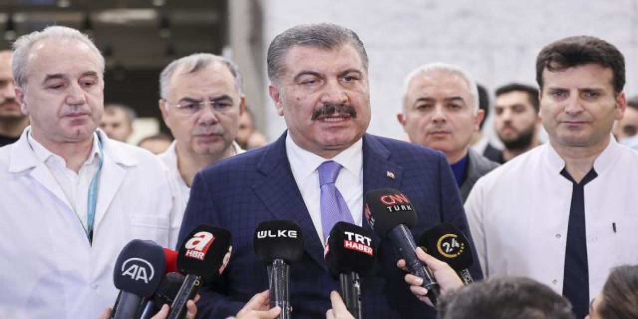 Sağlık Bakanı Koca: İstanbul'daki 6 hastamızdan 5'inin durumu ciddi