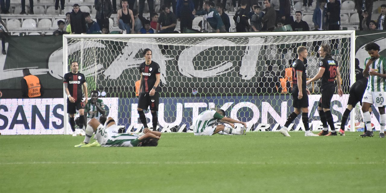 Konyaspor’un kaybettiği haftanın tablosu netleşti