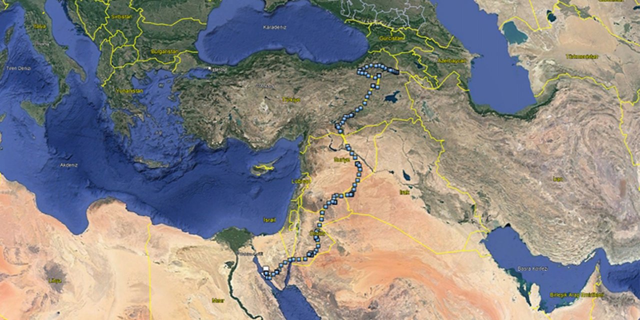 Iğdır'da uydu vericisiyle takibe alınan bozkır kartalı Mısır'a ulaştı