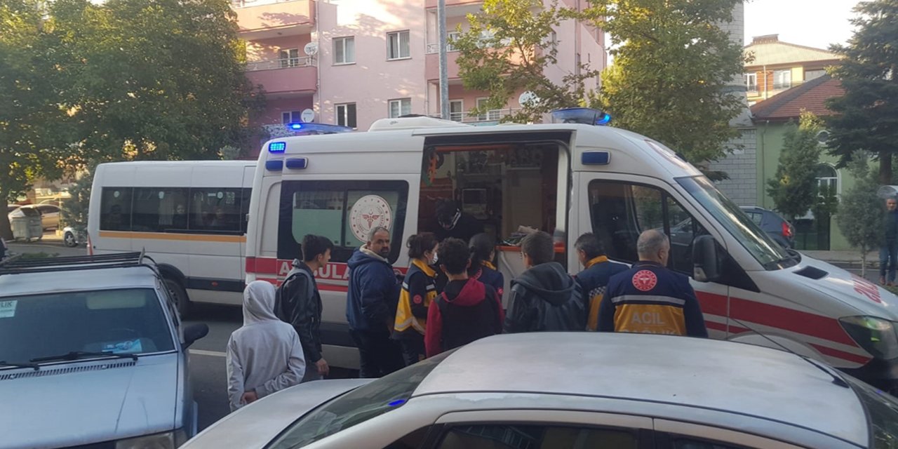 Konya’da motosikletle otomobil çarpıştı: 2 yaralı