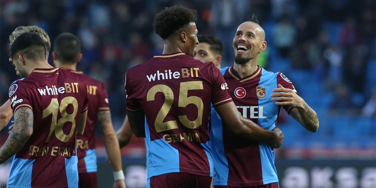 Trabzonspor tek attı, maç fazlasıyla zirveye ortak oldu