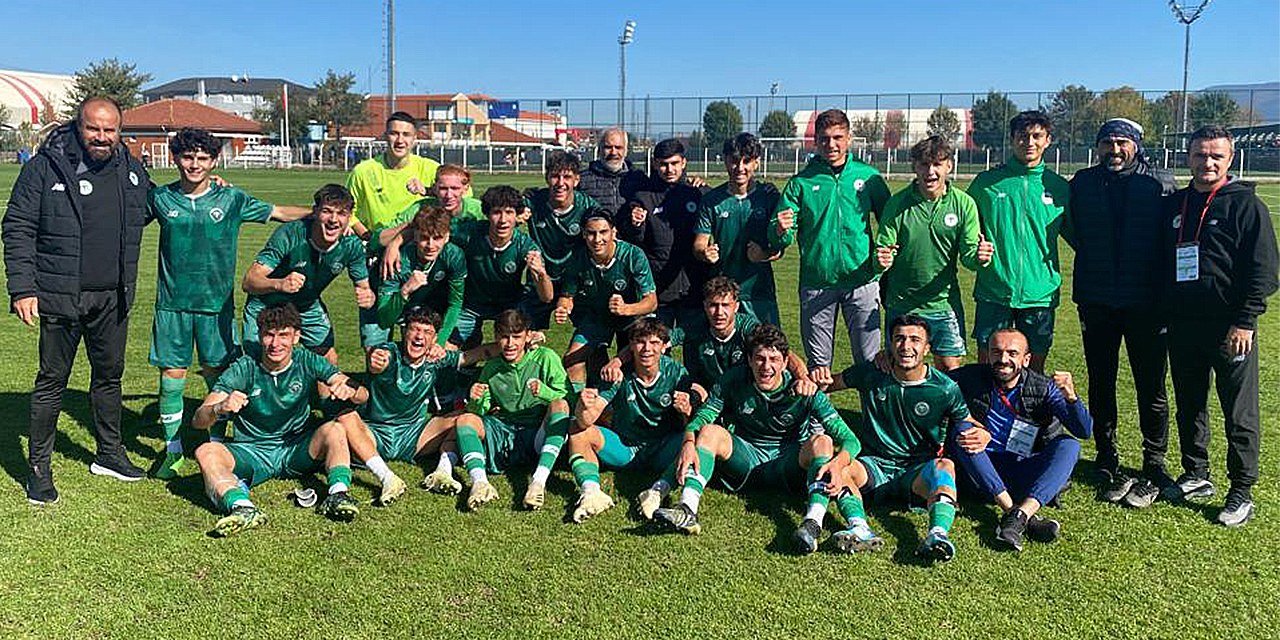 Konyaspor Akademi 5’leyip 20 gol attı