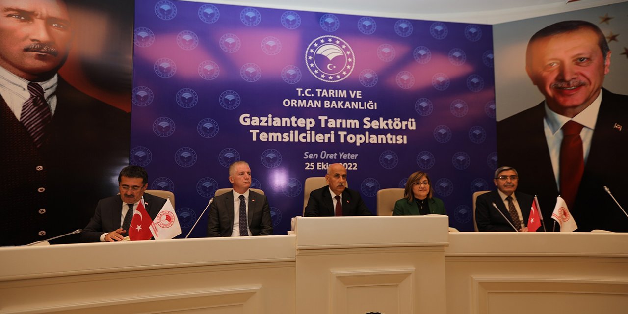 Gaziantep Büyükşehir’den çiftçi kart ve mazot desteği müjdesi