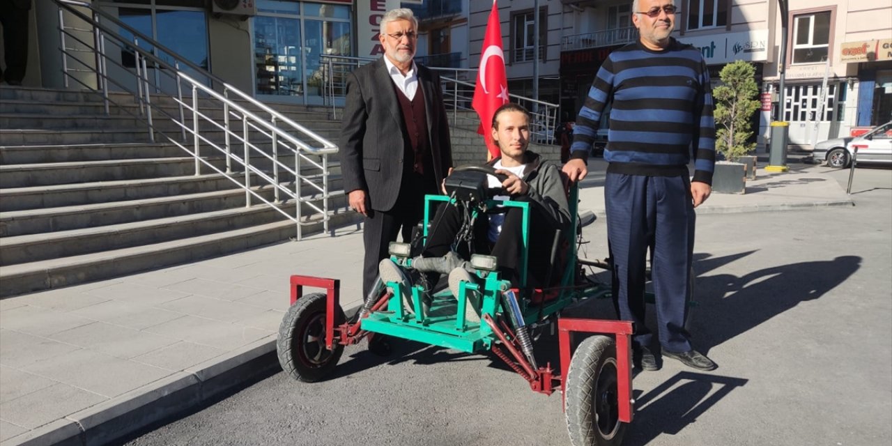 Yer Konya! Belediyeden aldığı 3 bin 500 lira ile go-kart aracı yaptı
