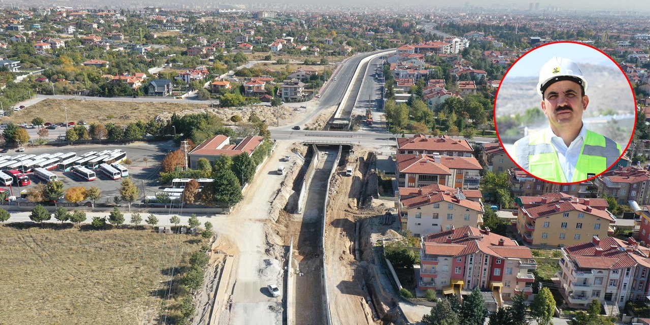 Konya trafiğini rahatlatacak yolda son durum! Başkan Altay, çalışmaları anlattı