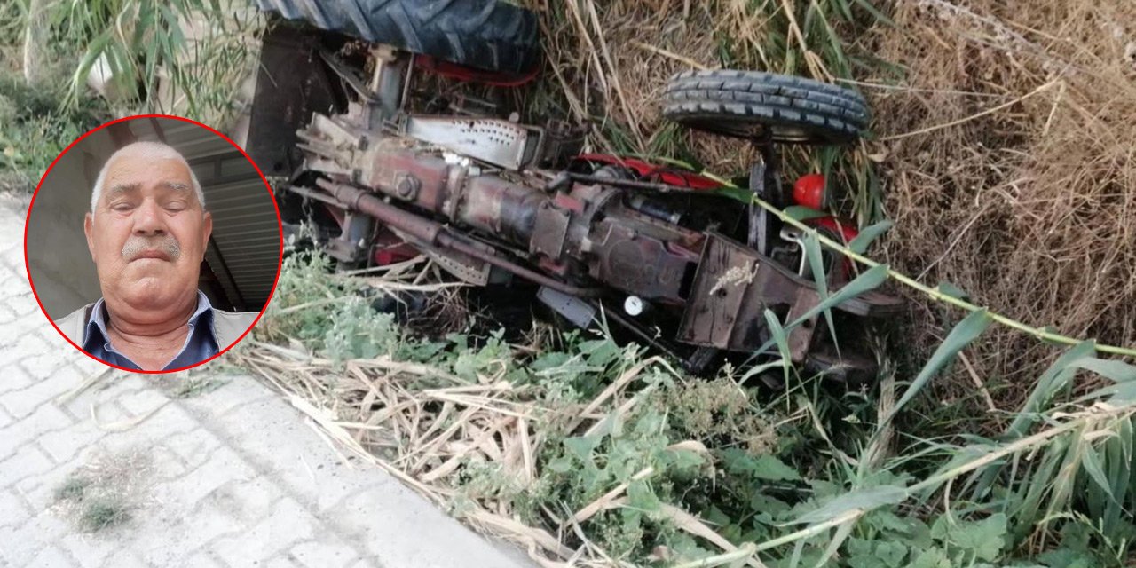 Devrilen traktörün altında kalan karı-koca öldü