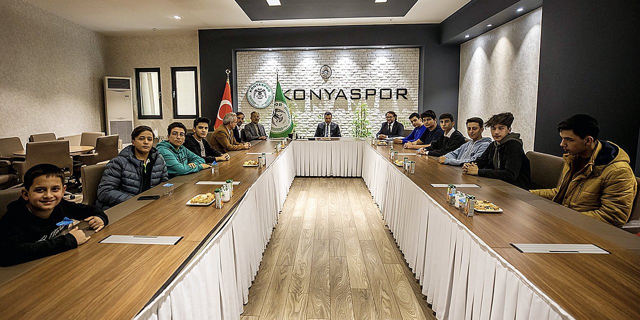 Konyaspor'a yakın takip! Başkan Özgökçen ağırladı