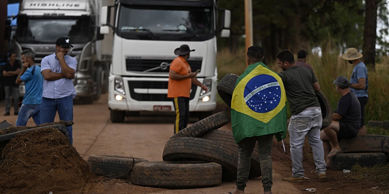 Brezilya'da yol kapatma eylemleri devam ediyor