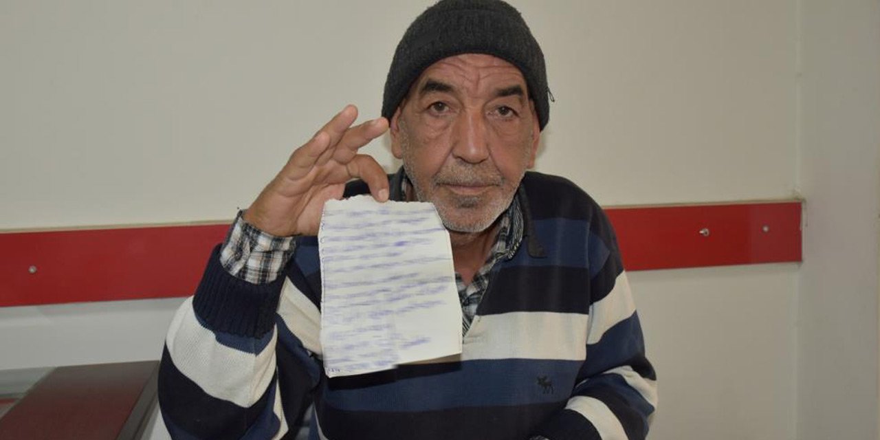 Hırsız çaldığı paranın 50 bin lirasını getirdi, bir de not bıraktı!