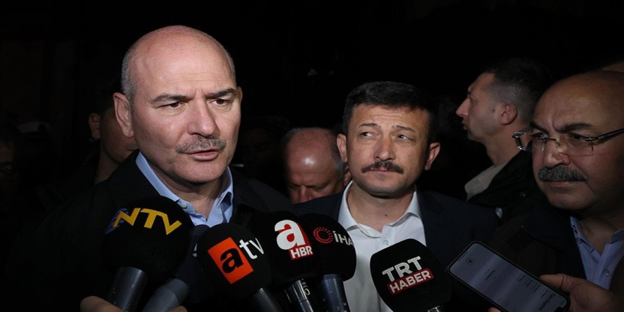 İçişleri Bakanı Soylu, İzmir'deki depreme ilişkin son bilgileri aktardı
