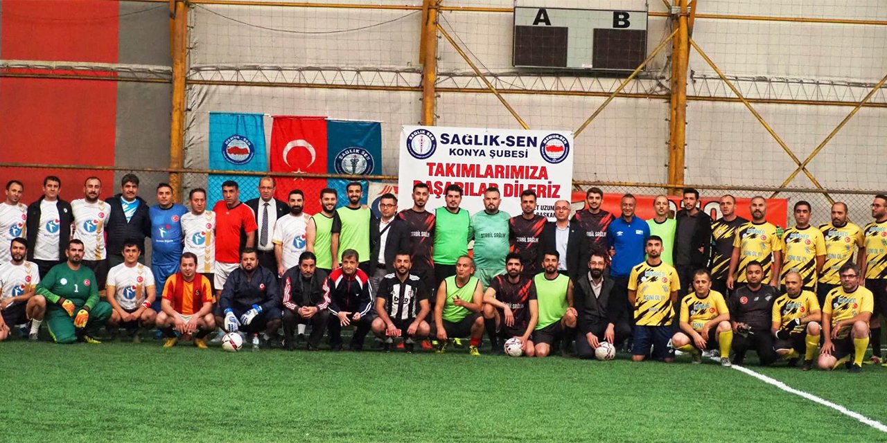 Sağlık-Sen Konya Futbol Turnuvası başladı