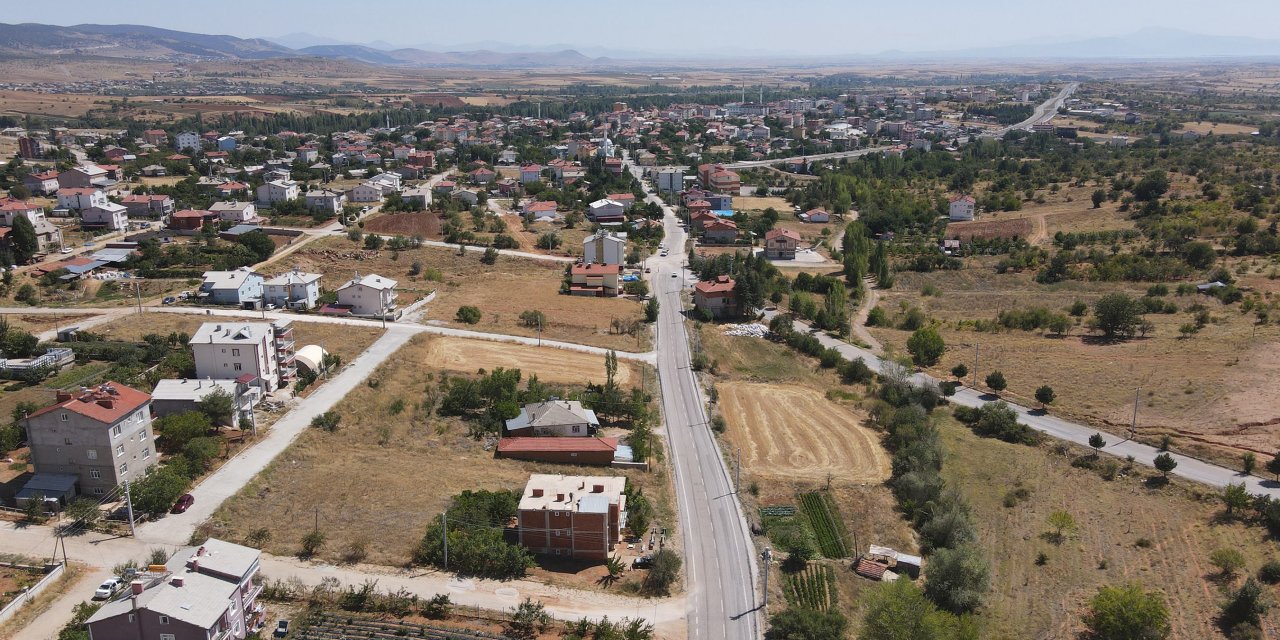 Konya’nın bir ilçesi daha konforlu yola kavuştu