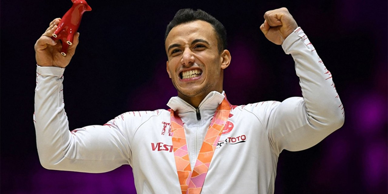 Milli cimnastikçi Adem dünya şampiyonu