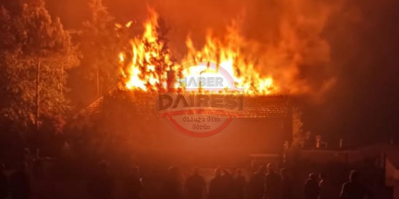 Son Dakika: Konya’da yangın! İmamın evi alevler içinde kaldı