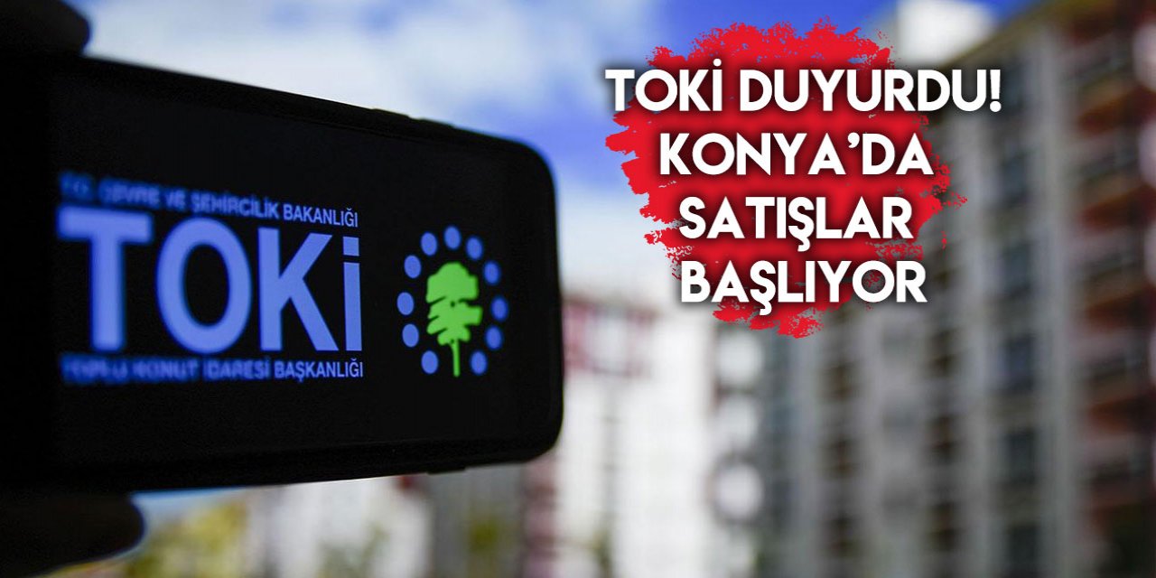 TOKİ Konya’da 81 iş yerini satışa çıkardı