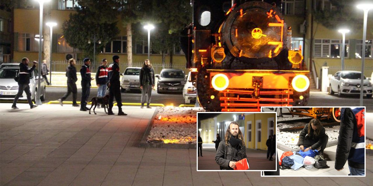 Polonyalı turist, ekipleri alarma geçirdi! Çantadan Türk bayrağı da çıktı