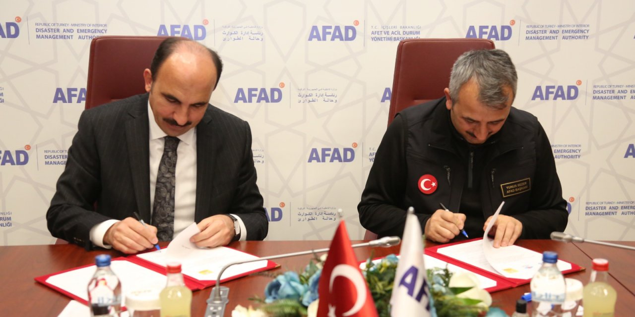 Türkiye’ye örnek olacak! Konya Büyükşehir ile AFAD arasında işbirliği protokolü