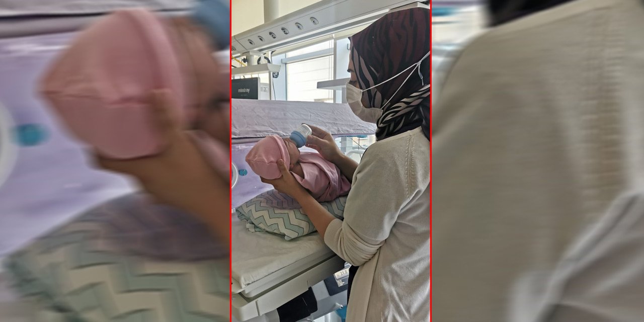 Konya’da sokağa terk edilen 40 haftalık bebeğin sağlık durumu iyi