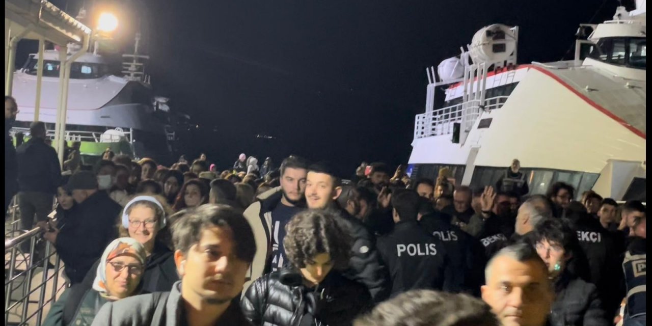 Feribotu kaçırdı, bomba ihbarı yapıp polisi alarma geçirdi