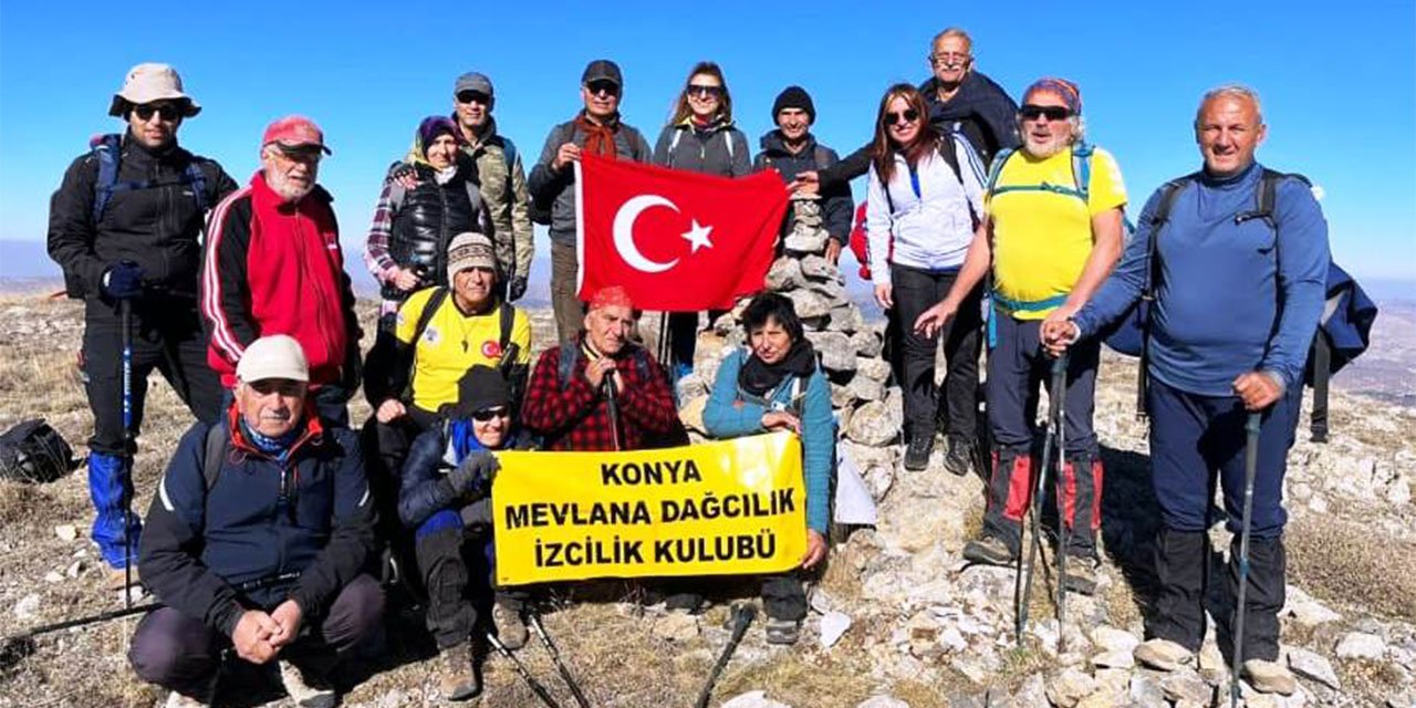 Mevlana Dağcılık Kulübü, Aladağ’a zirve tırmanışı gerçekleştirdi
