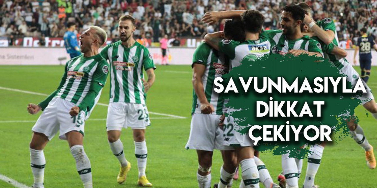 Konyaspor, bu alanda zirveye yerleşti