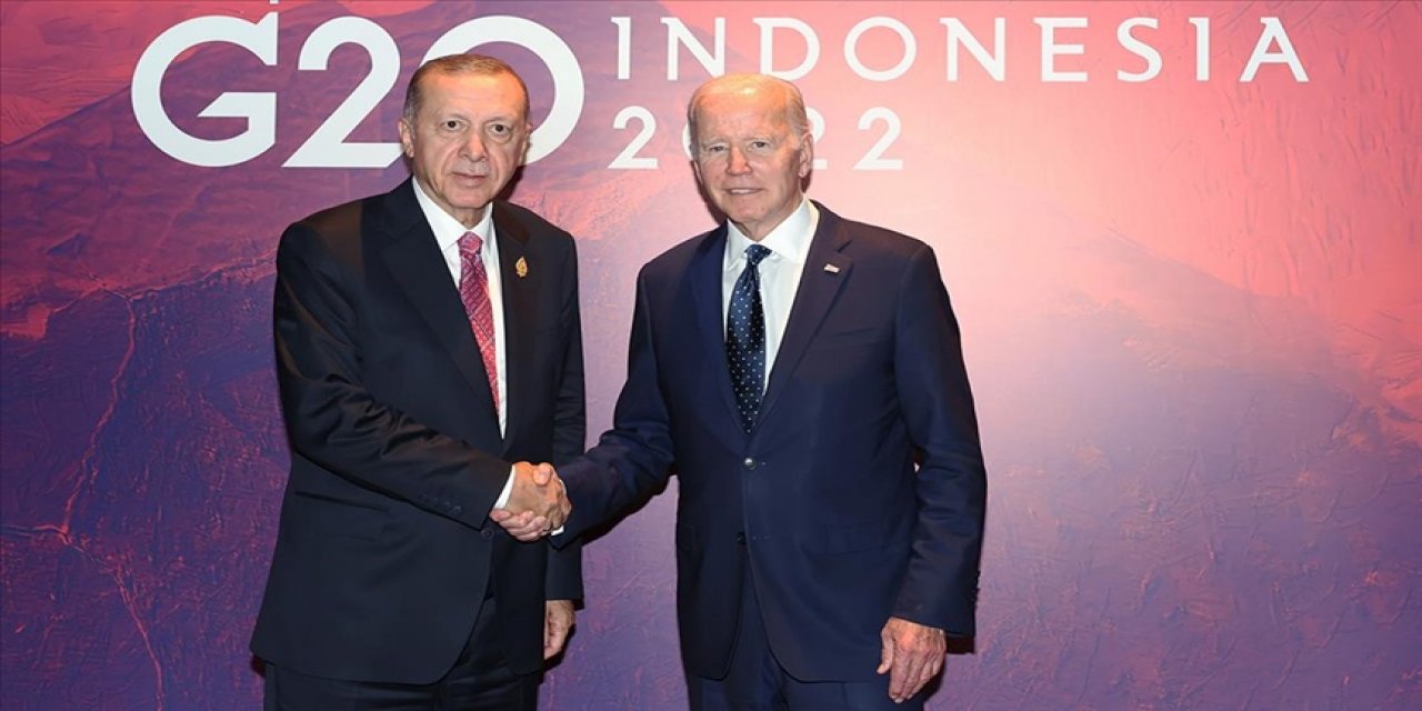 Cumhurbaşkanı Erdoğan, ABD Başkanı Biden ile bir araya geldi