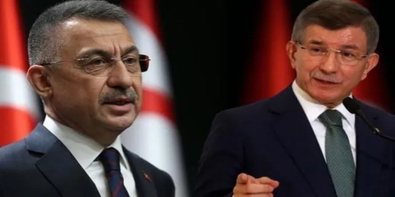 Fuat Oktay’dan Ahmet Davutoğlu’na zehir zemberek yanıt