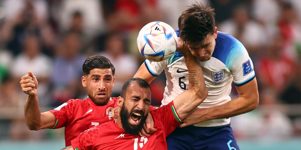Sakatlıkların damga vurduğu maçta İngiltere, İran’ı farklı geçti