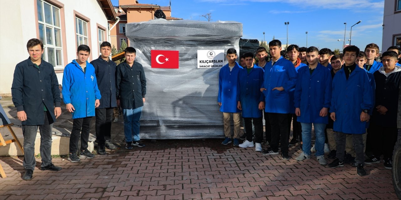 Konya’da liseli gençler üretti, Romanya’ya ihraç edildi