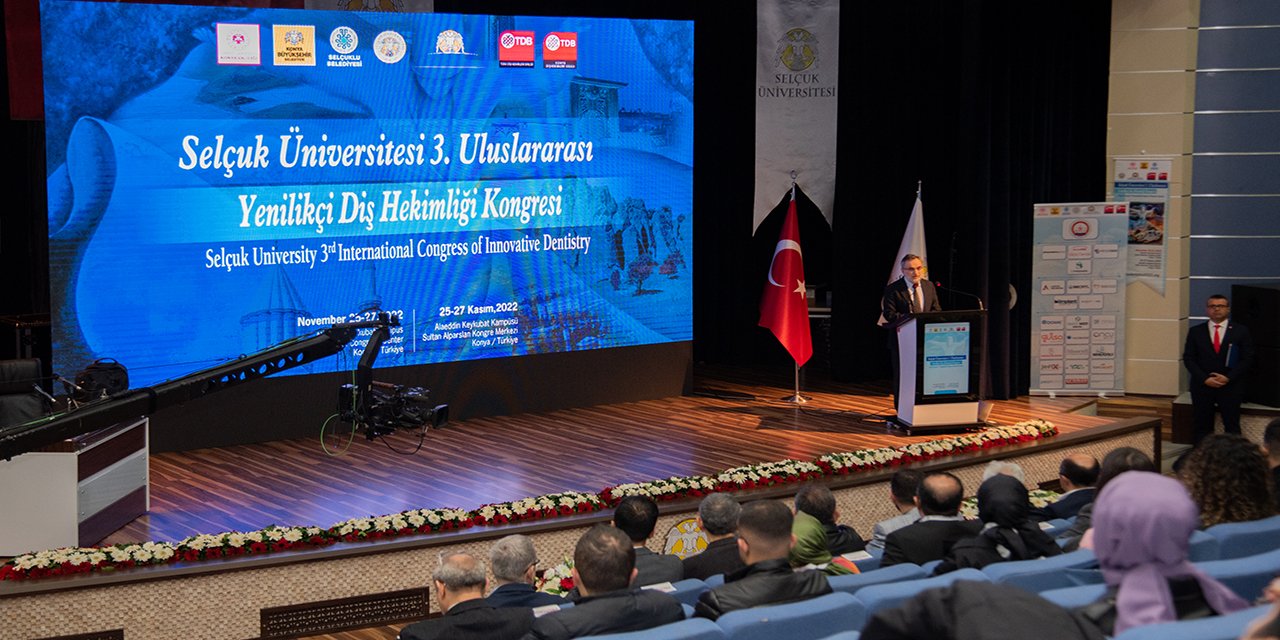 Selçuk Üniversitesi'nde 3. Uluslararası Yenilikçi Diş Hekimliği Kongresi