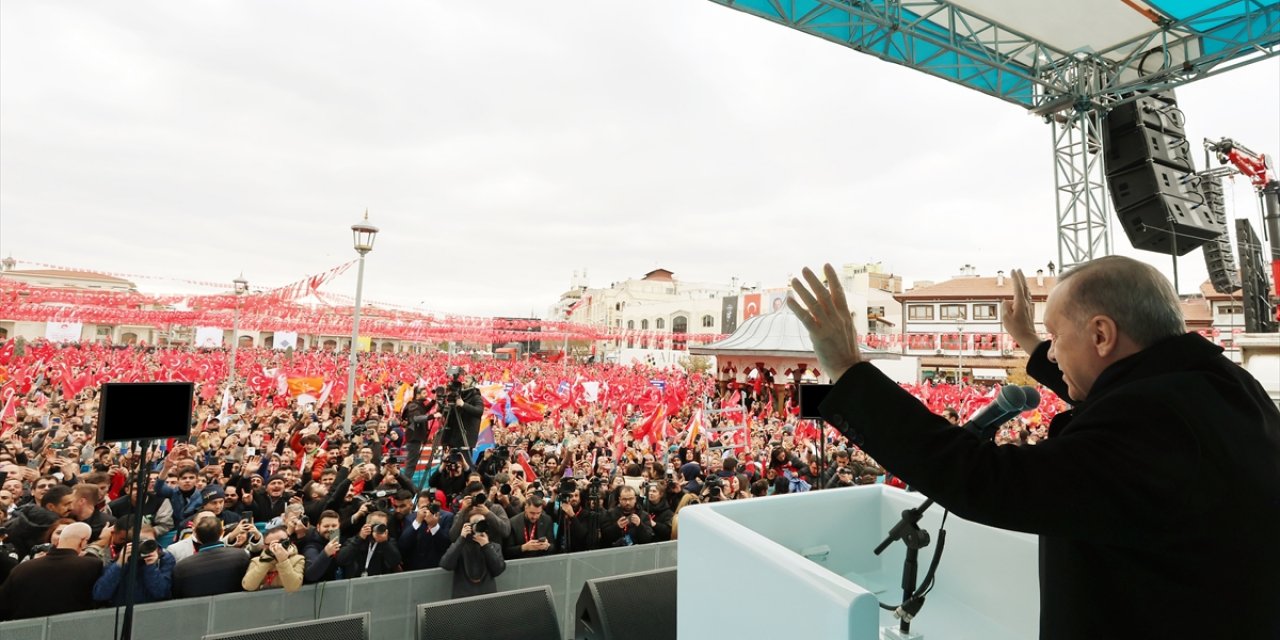 Cumhurbaşkanı Erdoğan Konya’da konuştu