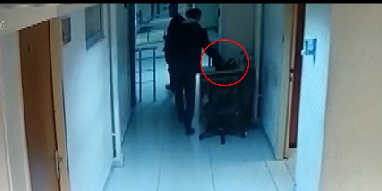 Hırsızlıktan serbest kaldılar, adliyede polisin çantasını çaldılar