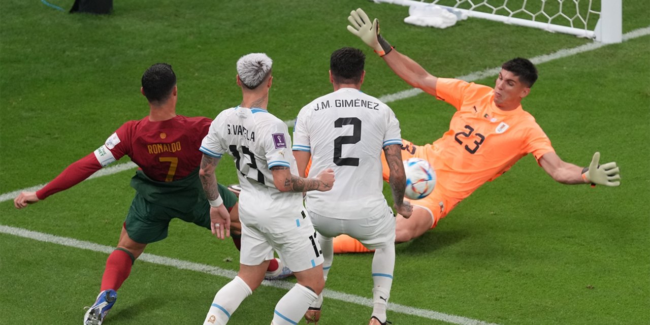 Son Dakika: Portekiz, Uruguay'ı 2 golle geçti