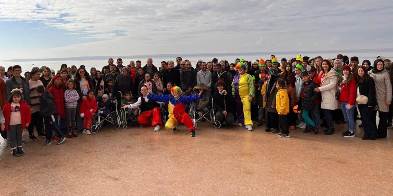 Kulu'da Engelliler Haftası'nda Tuz Gölü etkinliği düzenlendi