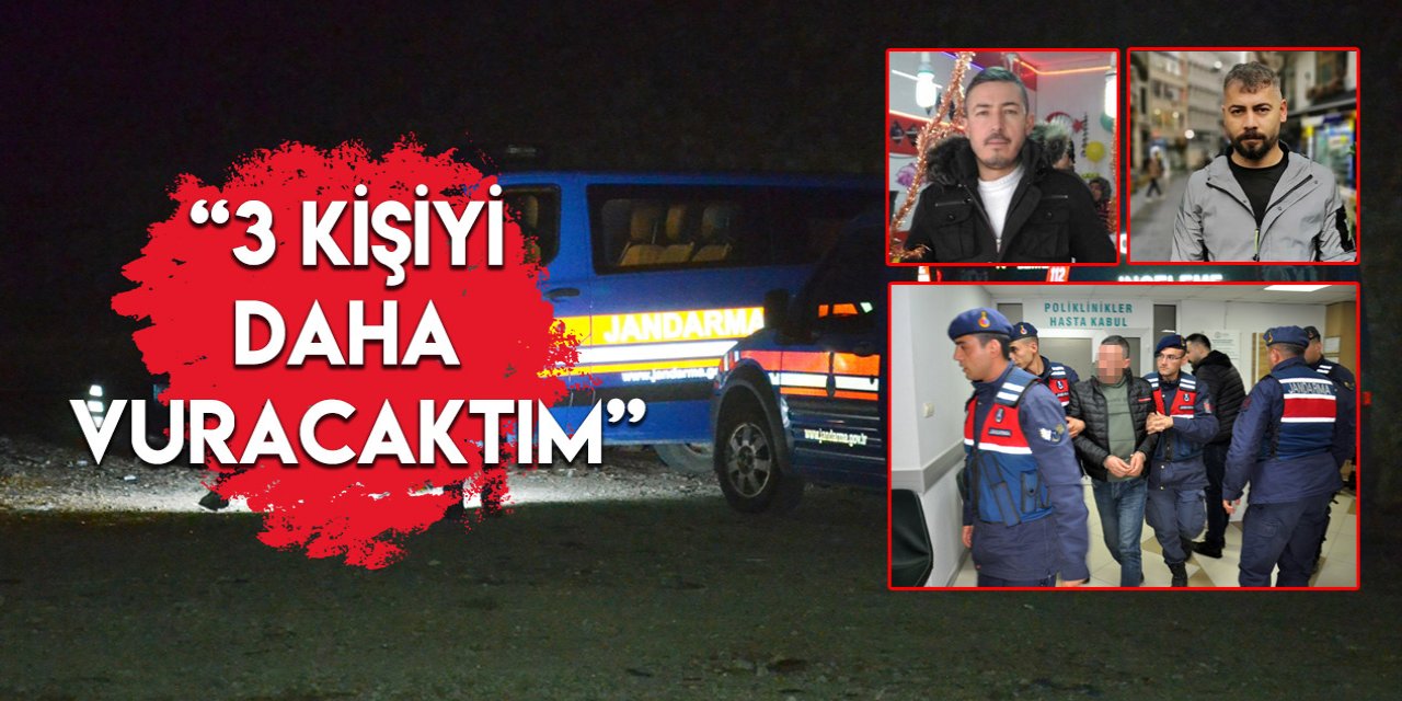 2 kişiyi öldüren, 1 kişiyi de yaralayan zanlı kan donduran planını karakolda anlattı