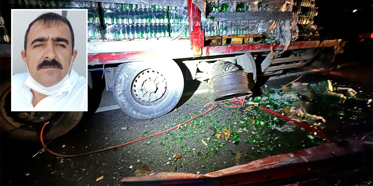 Korkunç kaza! Lastik değişimi sırasında bir başka TIR çarptı: 2 ölü