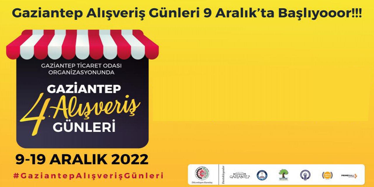 Gaziantep Alışveriş Günleri başvurusu 2022