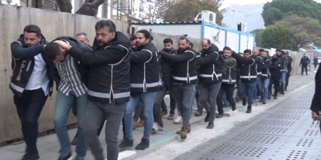 Türkiye genelindeki Silindir Operasyonu’nda 25 şüpheli tutuklandı